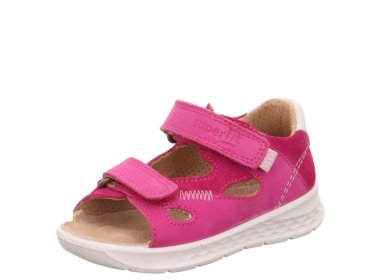 SUPERFIT dziecięce sandały Lagoon Pink / Gelb