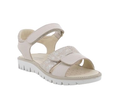 Lekkie i wygodne beżowo-złote sandały dla dziewczynki Primigi