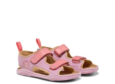 Affenzahn lekkie skórzane sandały barefoot Airy Otter Rose