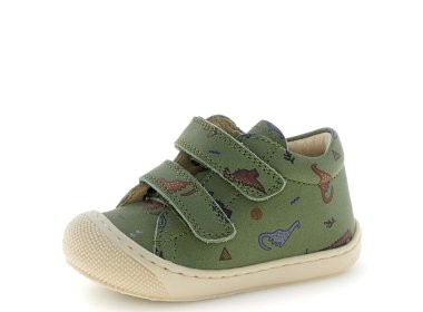 Lekkie i elastyczne buty NATURINO Cocoon Leaf z dinozaurami