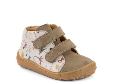 Froddo buty Barefoot First Step Beige w dinozaury