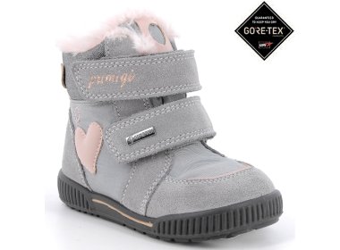 PRIMIGI szare dziewczęce buty zimowe z membraną GoreTex