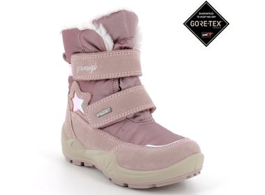 PRIMIGI różowe dziewczęce buty zimowe z membraną GoreTex