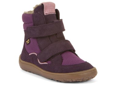 Froddo Wodoodporne zimowe Trzewiki Barefoot Tex Winter Purple