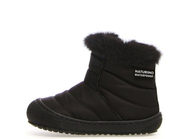 Nieprzemakalne buty zimowe Naturino DEUSSY Black