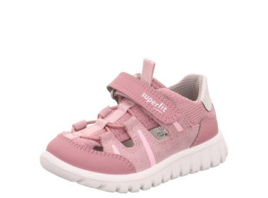 Superfit przewiewne buty sportowe SPORT7 Mini Rosa / Hellgrau