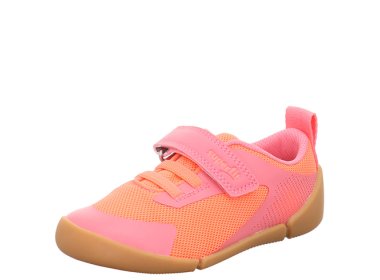 Superfit lekkie i elastyczne buty sportowe Barefoot Vento Rosa / Orange