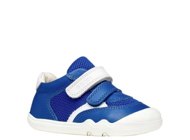 GEOX lekkie i elastyczne buty sportowe barefoot B Steppieup Royal / White