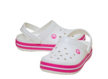 Klapki dziecięce Crocs Kids Crocband Clog White / Pink Crush