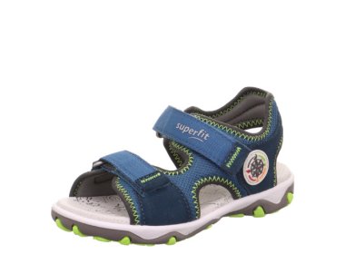 Chłopięce sandały Superfit Mike 3.0 Blau / Gelb