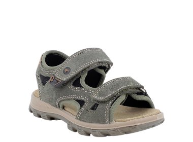 Primigi szaro-zielone lekkie i wygodne sandały dla chłopca
