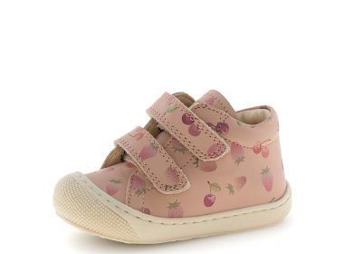 Lekkie i elastyczne buty NATURINO Cocoon Cipria Truskawki i Wiśnie