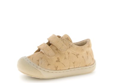 Lekkie i elastyczne buty NATURINO Cocoon Low Vanilla w złote serca