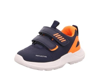 SUPERFIT Buty sportowe dla dzieci RUSH Blau / Orange 0-609207-8000