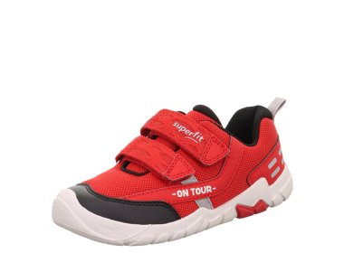 Superfit sportowe buty dziecięce Barefoot Trace Rot / Schwarz