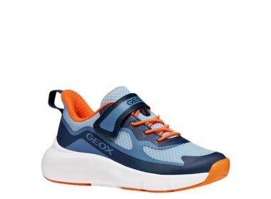 Geox Sneakersy buty sportowe J Pro-Ran Navy / Orange
