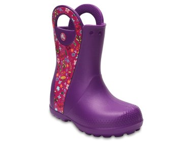 Handle It Graphic Boots Amethyst