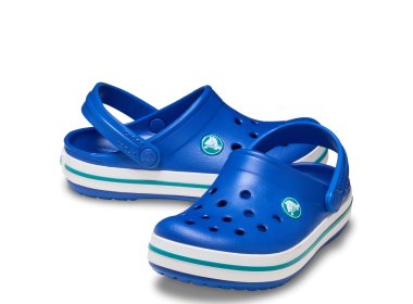 Klapki dziecięce Crocs Kids Crocband Clog Blue Bolt / Turbo Teal