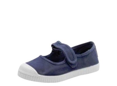 Cienta niebieski tenisówki baleriny Azul Oscur 76777 84