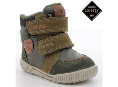 PRIMIGI zielone buty zimowe z membraną GoreTex