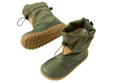 Bobux barefoot buty zimowe IW Alpha Paden Arctic WP BQ Bronze Green