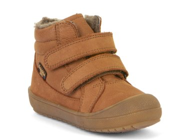 Froddo Wodoodporne zimowe Trzewiki Ollie Wool Tex Cognac