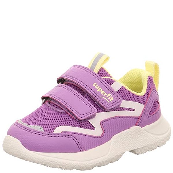 SUPERFIT Buty sportowe dla dzieci RUSH Lila/Gelb