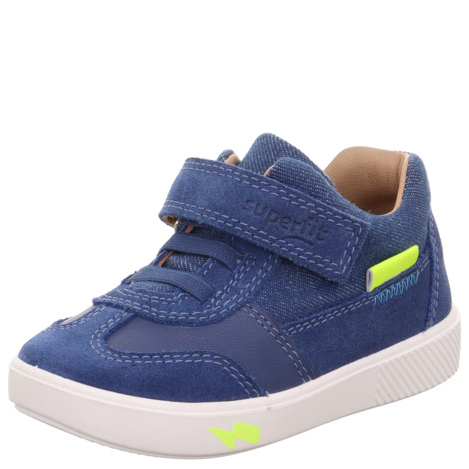 Superfit lekkie i elastyczne buty sportowe dla dzieci SUPIES Blau/Gelb