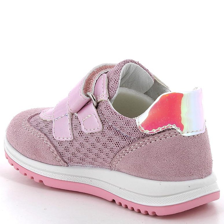 Buty PRIMIGI różowe sneakersy dla dziewczynki - obrazek 3
