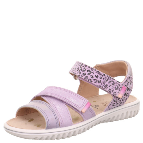 SUPERFIT dziewczęce sandałki Sparkle Lila