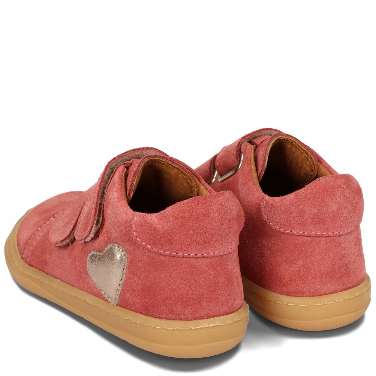 Buty Ameko barefoot Dash Hearts Coral - obrazek 3