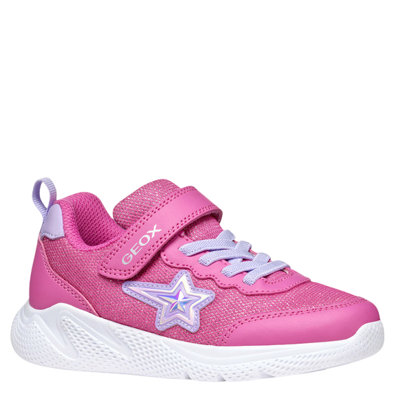 Geox buty sportowe dla dziewczynki J Sprintye  G. A Fuchsia/Lilac