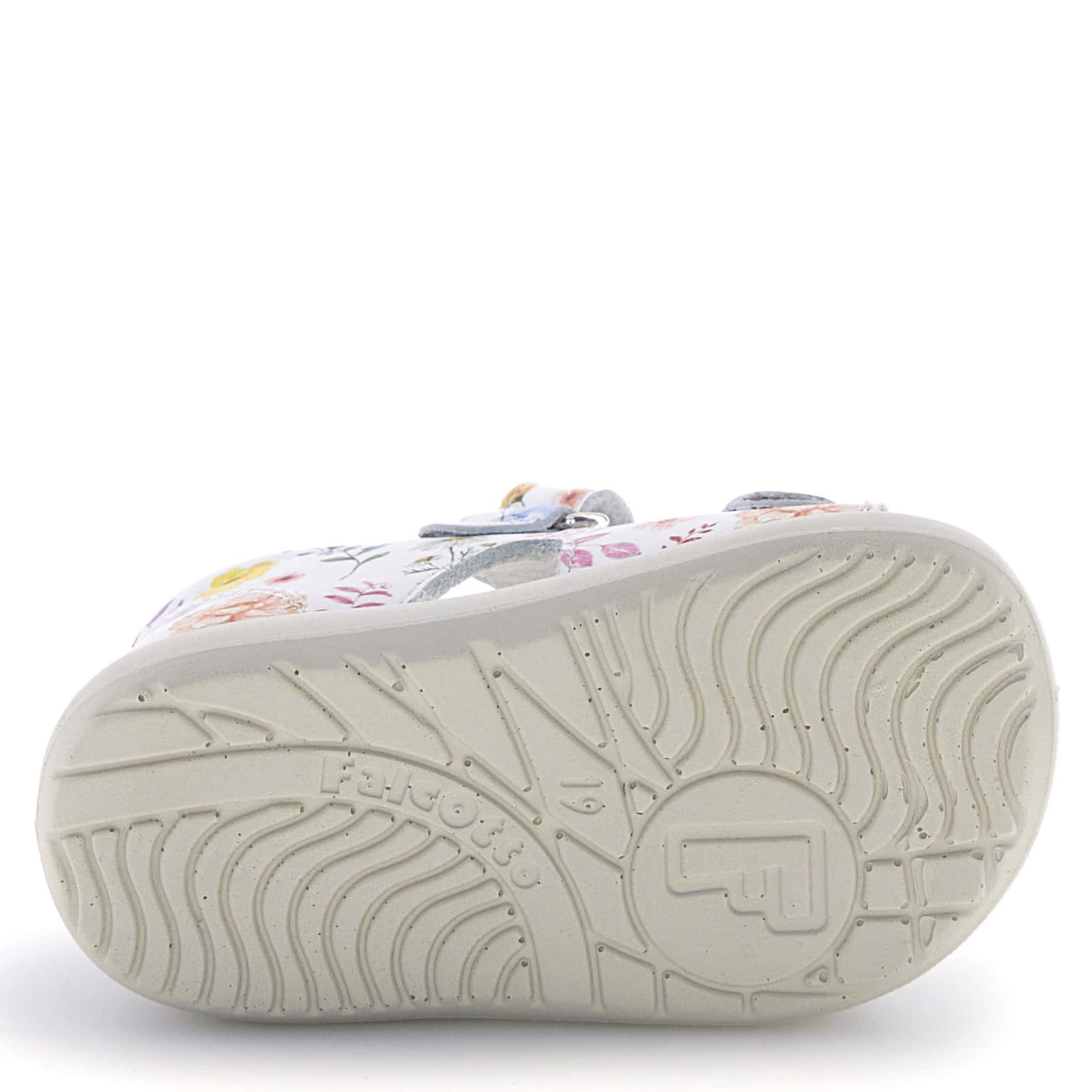 Naturino Falcotto Sandałki dla dziewczynki New River White w kwiatki - obrazek 6