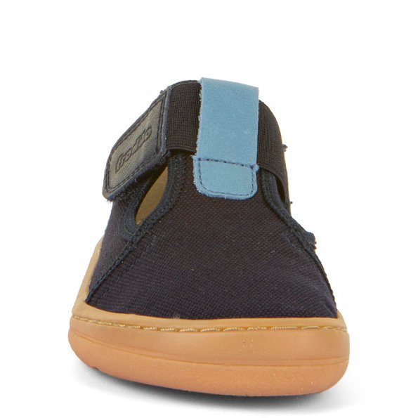 Froddo tenisówki Barefoot Canvas T-Bar Dark Blue - obrazek 3