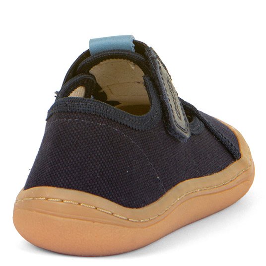 Froddo tenisówki Barefoot Canvas T-Bar Dark Blue - obrazek 4