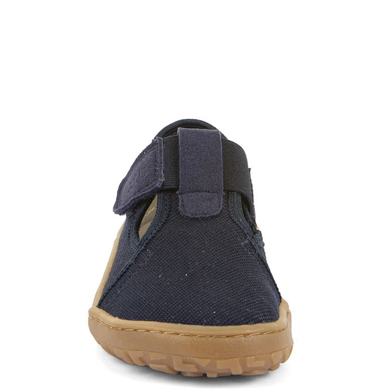 Froddo tenisówki/kapcie Barefoot Canvas T-Bar Dark Blue - obrazek 4