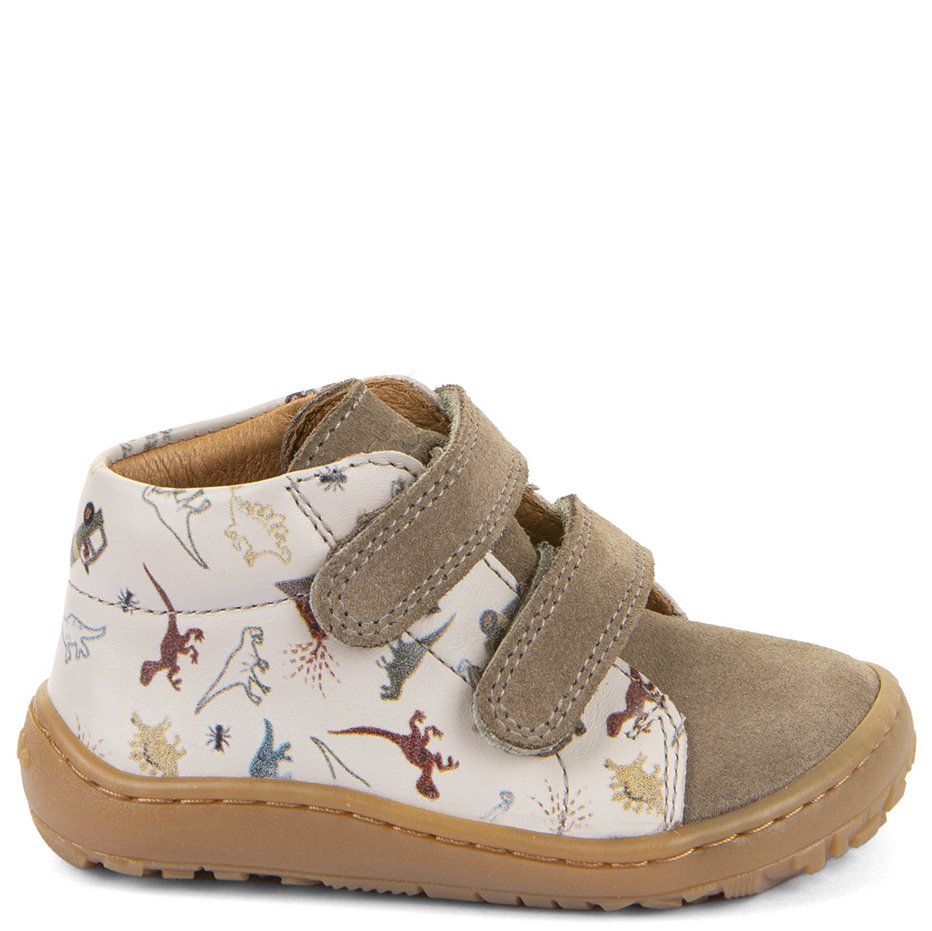 Froddo buty Barefoot First Step Beige w dinozaury - obrazek 2
