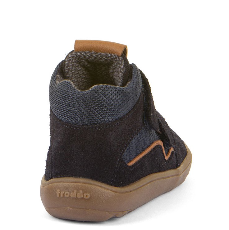 Froddo Wodoodporne ocieplane Trzewiki Tex Barefoot Dark Blue - obrazek 4
