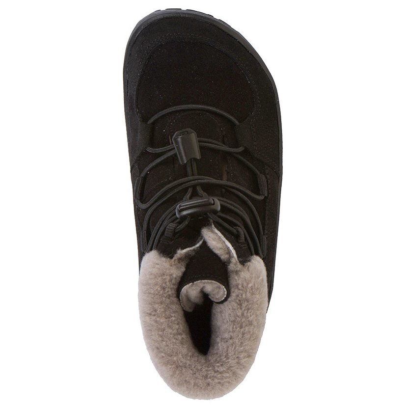 Froddo Wodoodporne zimowe Trzewiki Barefoot Up Furry Tex Black - obrazek 6