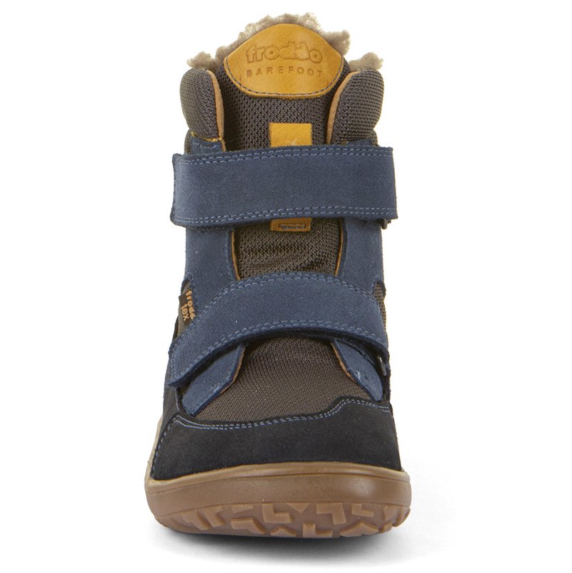 Froddo Wodoodporne zimowe Trzewiki Barefoot Up Tex Winter Denim - obrazek 4