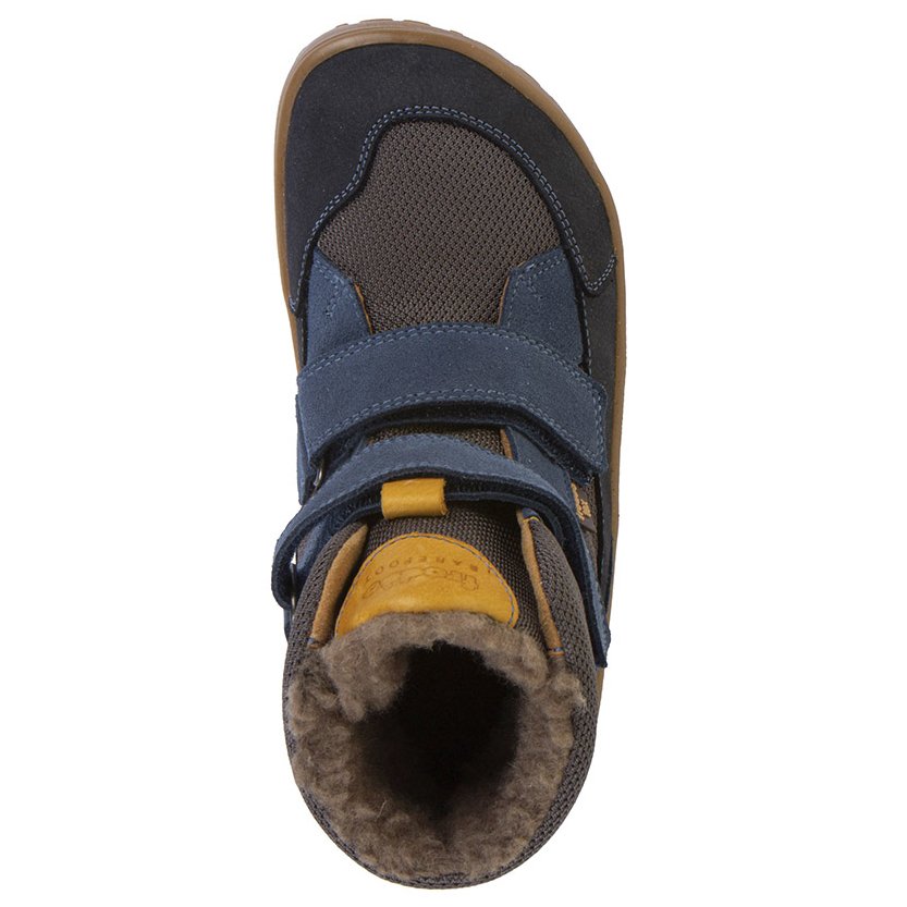Froddo Wodoodporne zimowe Trzewiki Barefoot Up Tex Winter Denim - obrazek 6