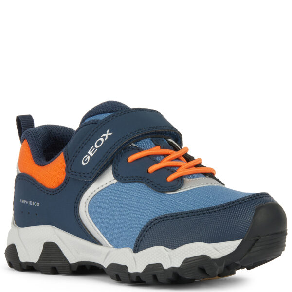 Geox nieprzemakalne buty trekingowe J Magnetar B.B ABX A NAVY/SILVER