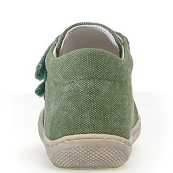 Naturino tekstylne trampeczki Cocoon Dark Green - obrazek 4