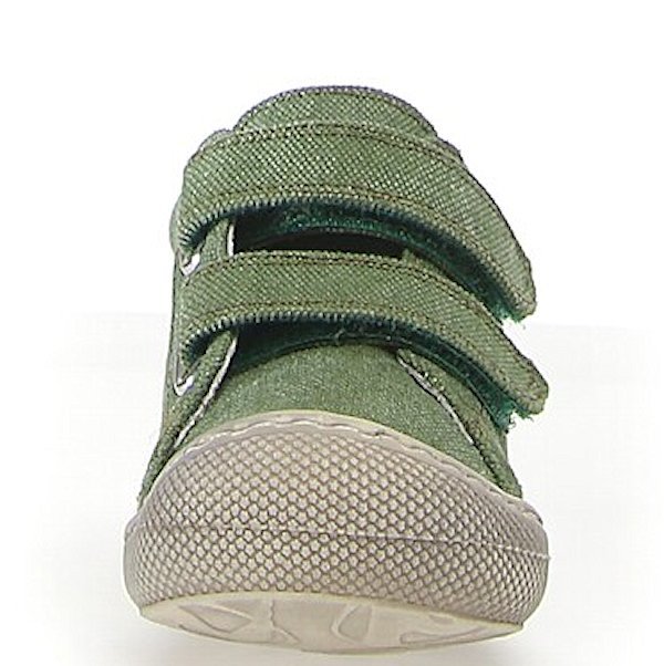 Naturino tekstylne trampeczki Cocoon Dark Green - obrazek 3