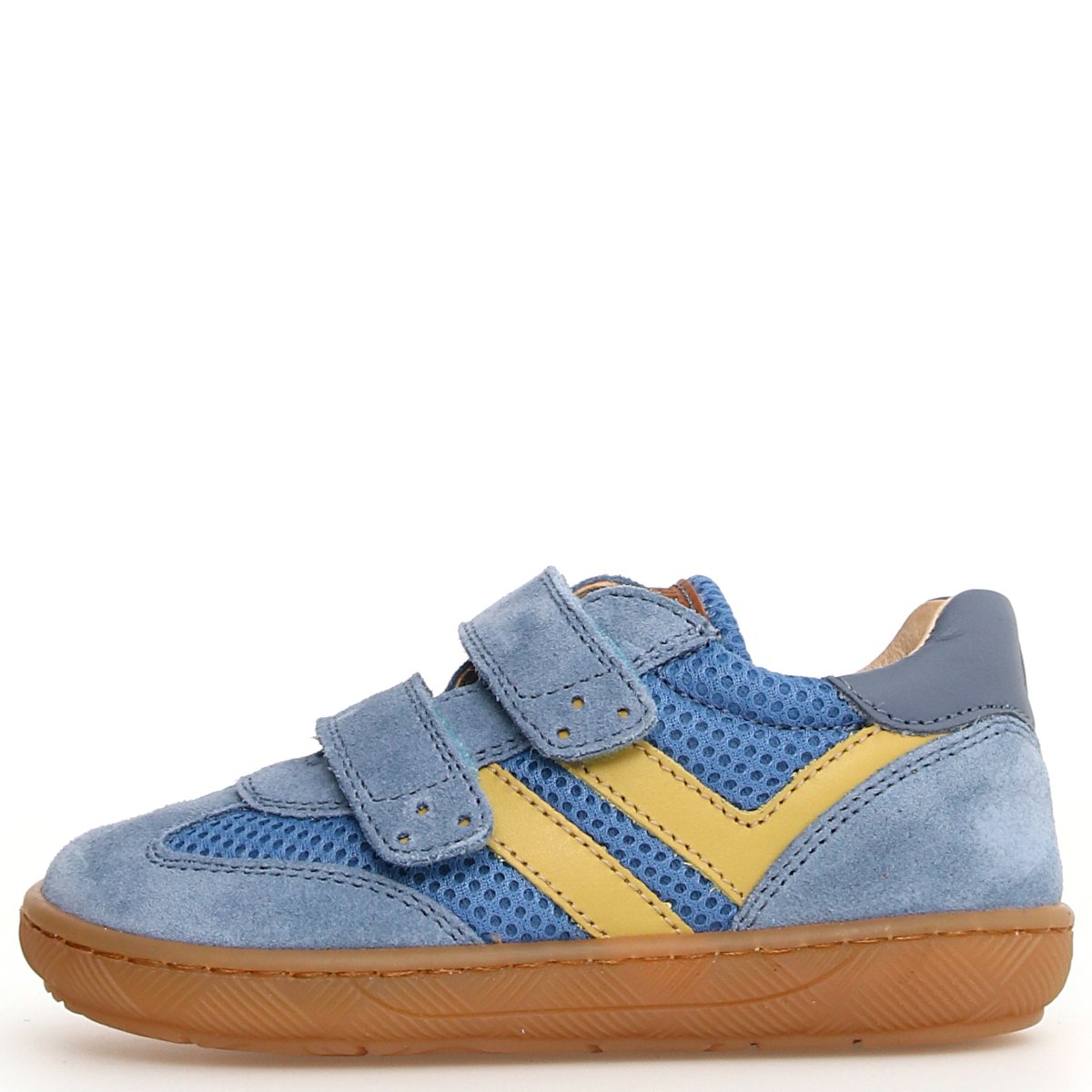 Naturino buty sportowe barefoot KEVIS Celeste-Citrus - obrazek 2