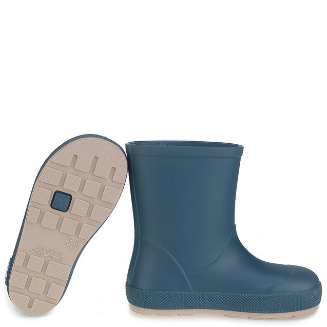 Emel niebieskie kauczukowe kalosze barefoot IGOR YOGI DK Petroleo/Oil Blue - obrazek 3