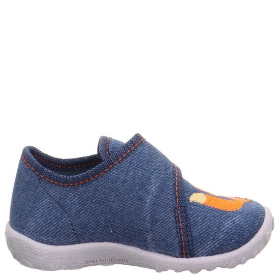 Superfit miękkie kapcie SPOTTY Blau z liskiem - obrazek 3