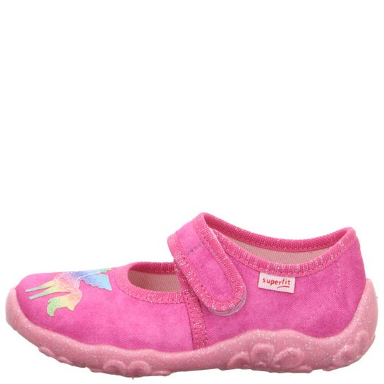 Dziewczęce kapcie Superfit BONNY Rosa/Mehrfarbig - obrazek 2