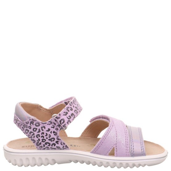 SUPERFIT dziewczęce sandałki Sparkle Lila - obrazek 3