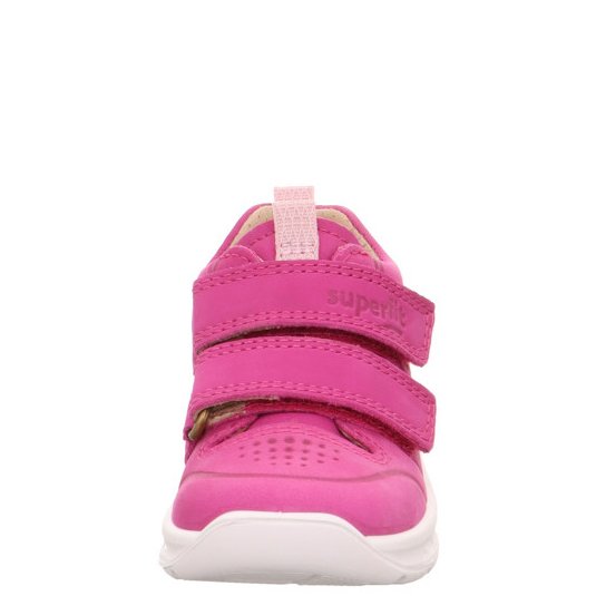 Superfit lekkie i elastyczne dziewczęce półbuty BREEZE Pink/Rosa - obrazek 4